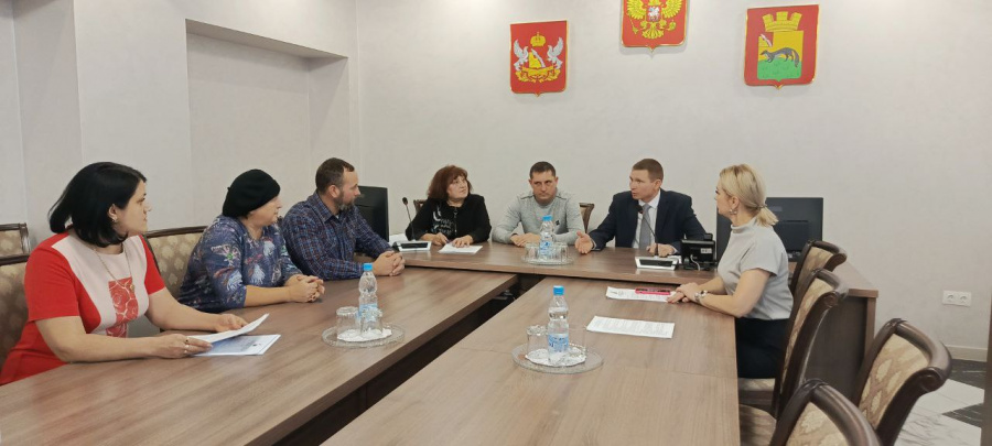 31 января состоялась встреча Главы администрации города Богучар и активистов ТОС города 
